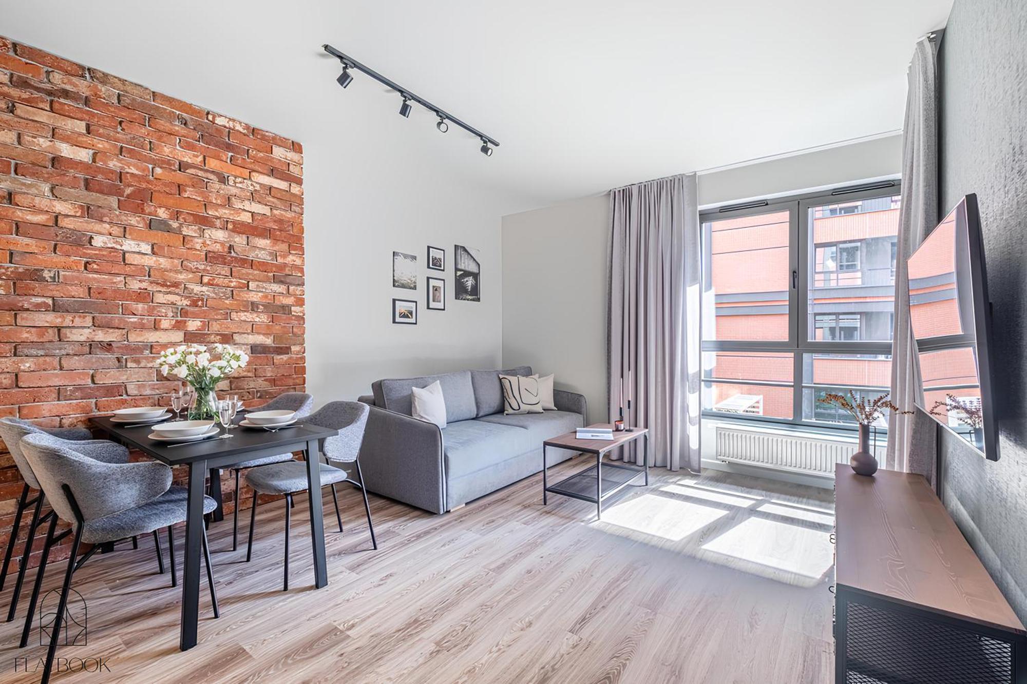 Flatbook - City Center Apartments Doki Living Гданьск Экстерьер фото